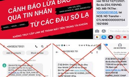 Giả danh Bảo hiểm xã hội gửi link 'lạ' để lừa đảo chiếm đoạt tài sản