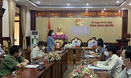 Thứ trưởng Bộ Y tế Trần Văn Thuấn ấn tượng với công tác chống dịch COVID-19 ở Bình Phước