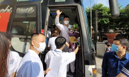 Đoàn cán bộ y tế thứ 8 của Yên Bái chi viện Đồng Nai chống dịch