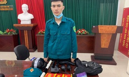 Xử điểm nhóm trai trẻ giả dân quân tự vệ phạt người ra đường