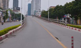 Đường phố Hà Nội vắng lặng trong ngày nghỉ lễ 2/9