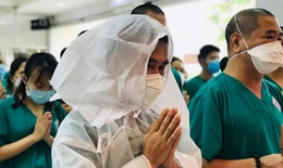 Chia buồn với điều dưỡng đang làm nhiệm vụ chống dịch có bố vợ qua đời