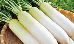 Củ cải trắng giúp tiêu thực, hỗ trợ giảm cân