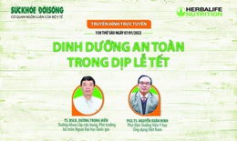 Truyền hình trực tuyến: Dinh dưỡng an toàn trong dịp lễ Tết 