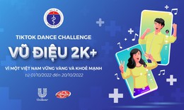 Bộ Y tế phát động cuộc thi nhảy cover "Vì một Việt Nam vững vàng và khỏe mạnh" trên Tiktok