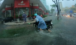 Áp thấp nhiệt đới suy yếu, từ Quảng Trị đến Quảng Ngãi có mưa to đến rất to