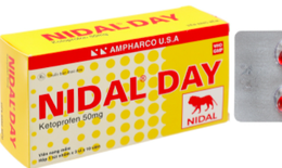 Thu hồi lô thuốc viên nang mềm Nidal Day kém chất lượng