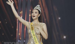 Những hình ảnh rạng rỡ của Hoa hậu Hòa bình Việt Nam Đoàn Thiên Ân