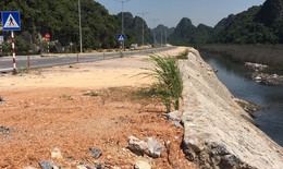 Quảng Ninh: Tuyến đường bao biển nguy cơ thành bãi tập kết rác thải