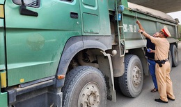 Tăng cường xử lý xe tải vi phạm, đảm bảo an toàn giao thông cuối năm