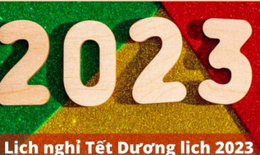 Tết Dương lịch 2023, người lao động được nghỉ tối đa 3 ngày