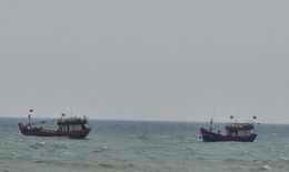 Khẩn trương ứng cứu tàu cá cùng 12 ngư dân gặp nạn trên biển Quảng Bình