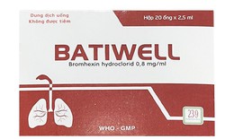 Hà Nội yêu cầu thu hồi lô thuốc Batiwell của Công ty CP Dược phẩm Việt Nga