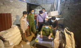 Bắt nữ đối tượng tàng trữ kho thuốc nổ “khủng” ở Lào Cai
