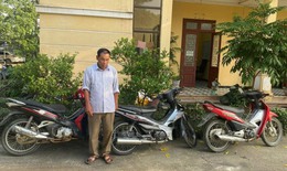 Bắt cụ ông 70 tuổi 4 lần trộm xe máy trót lọt