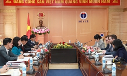 Bộ trưởng Bộ Y tế Đào Hồng Lan tiếp Đại sứ Liên hiệp Vương quốc Anh và Bắc Ireland tại Việt Nam