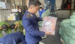 Tiếp tục phát hiện  hơn 5 tạ ức vịt xông khói, do nước ngoài sản xuất nhập lậu