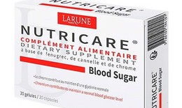 Thực phẩm bảo vệ sức khỏe Nutricare Blood Sugar quảng cáo gây hiểu lầm như thuốc chữa bệnh