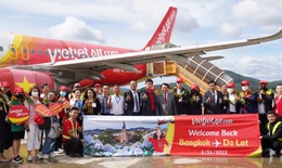 Vietjet khôi phục đường bay thẳng duy nhất giữa Đà Lạt và Băng Cốc với giá chỉ từ 360.000đ
