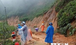 Quảng Nam: Mưa lớn gây sạt lở nhiều nơi ở huyện miền núi Nam Trà My