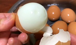 Mẹo luộc trứng vừa sạch vỏ lại dễ bóc