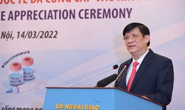 Bộ trưởng Bộ Y tế: Tỷ lệ bao phủ vaccine phòng COVID-19 của Việt Nam về đích sớm hơn so với mục tiêu khuyến cáo của WHO