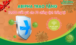 Abipha tặng 10.000 suất quà hỗ trợ cho F0