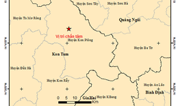 8 trận động đất li&#234;n tiếp xảy ra ở Kon Tum