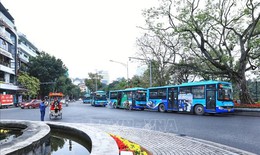 Hà Nội tăng cường xe buýt phục vụ vận tải công cộng dịp lễ 30/4 - 1/5