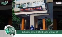 Nhiều trường đại học tại Hà Nội cho sinh viên đi học trở lại từ hôm nay