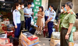 Phát hiện cơ sở kinh doanh kit test COVID-19, hóa mỹ phẩm, thực phẩm đông lạnh nghi nhập lậu