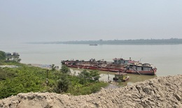 Hà Nội phát hiện nơi chứa hơn chục nghìn m3 cát lậu tại Thường Tín