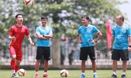 HLV Park Hang Seo bất ngờ thay đổi lịch tập U23 Việt Nam, Hoàng Đức bị đau nhẹ và phải tập riêng