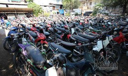 Xử lý hậu quả rất phức tạp khi cháy bãi giữ xe vi phạm giao thông