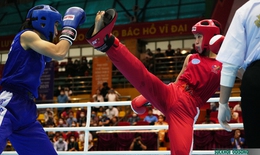 Cận cảnh 2 'bóng hồng' đội tuyển Kickboxing Việt Nam vào tứ kết