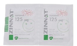 Thu hồi toàn quốc các lô thuốc kháng sinh cốm pha hỗn dịch uống Zinnat Suspension 125mg