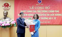PGS.TS Nguyễn Thị Liên Hương nhận quyết định bổ nhiệm Thứ trưởng Bộ Y tế