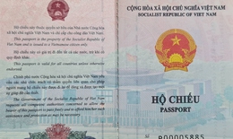 Từ hôm nay, Bộ công an cấp hộ chiếu theo mẫu mới