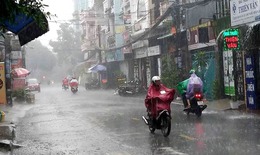 Mưa dông và cảnh báo mưa lớn ở miền bắc và miền trung từ Thanh Hóa tới Thừa Thiên Huế