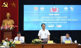 Phát động Giải báo chí toàn quốc "Vì sự nghiệp Giáo dục Việt Nam" năm 2022