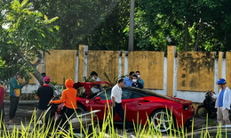 Tranh cãi tình huống pháp lý vụ siêu xe Ferrari 488 bị tai nạn khi đi sửa