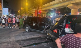 Tai nạn liên hoàn giữa 4 ô tô và 7 xe máy khiến nhiều người thương vong: Nghi vấn tài xế say xỉn