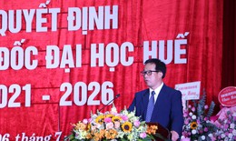 PGS.TS Lê Anh Phương giữ chức Giám đốc Đại học Huế