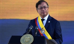 Tổng thống đắc cử Colombia Gustavo Petro tuy&#234;n thệ nhậm chức 