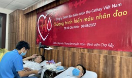 Ngày hội hiến máu Cathay Life 