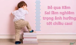 Muốn tăng chiều cao cho trẻ, đừng qu&#234;n kẽm!