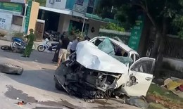 Nghệ An: 2 người tử vong trong vụ tai nạn giao thông nghiêm trọng 