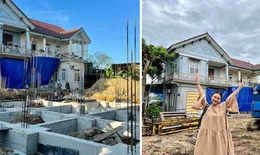 Ca sĩ Phạm Phương Thảo gây bất ngờ khi xây biệt thự hoành tráng ở quê