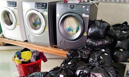 Hà Nội: Dịch vụ giặt là 'đắt khách' trong dịp cận Tết Nguyên đán