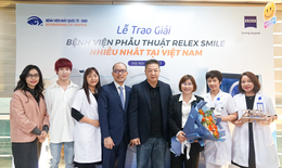 Bệnh viện mắt Quốc tế DND nhận giải &quot;Bệnh viện phẫu thuật ReLEx SMILE nhiều nhất tại Việt Nam&quot;